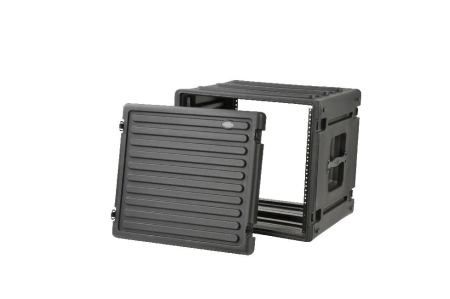 Image secondaire du produit SKB-R10U rack court ABS double capots profondeur 44cm 10U