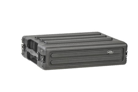 Image secondaire du produit SKB-R2S rack court ABS double capots profondeur 27cm 2U