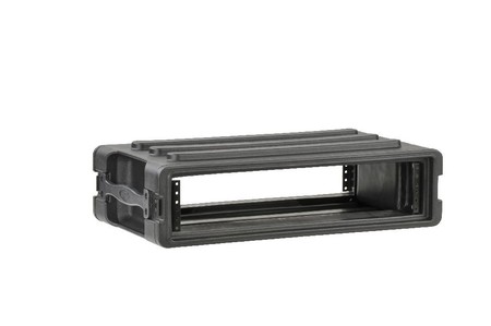 Image nº4 du produit SKB-R2S rack court ABS double capots profondeur 27cm 2U