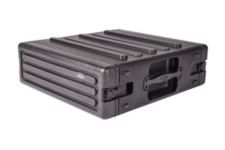 Image principale du produit SKB-R3U rack court ABS double capots profondeur 44cm 3U
