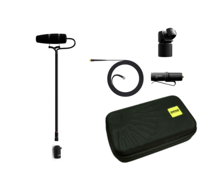 Image principale du produit 4099-DP-1-101-MS DPA – Kit micro 4099 Core+ - Avec clip stand micro 3/8 et 5/8