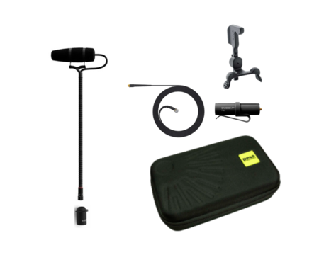 Image principale du produit 4099-DP-1-199-V DPA – Kit micro 4099 Core+ - Avec clip violon