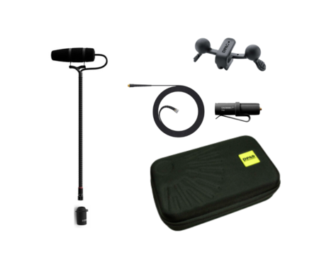 Image principale du produit 4099-DP-2-199-T DPA – Kit micro 4099 Core+ Extreme SPL - Avec clip Trompette