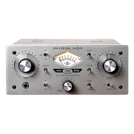 Image principale du produit Préampli monocanal lampes + transistors 710 TwinFinity Universal Audio En savoir plus