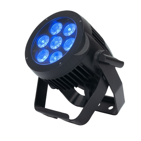 Image principale du produit Projecteur Led ADJ 7P HEX IP 7 led 12W RGBWA+UV IP65