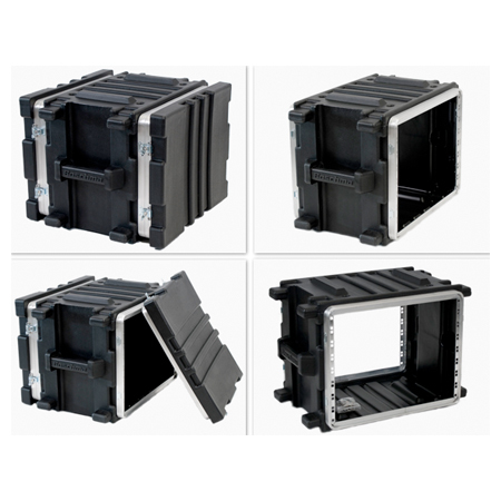 Image principale du produit Rack ABS 8U Boshma Case avec 2 capots