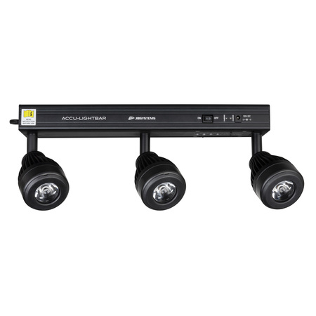 Image principale du produit Accu-Lightbar - Projecteur led sur batterie 3 x 5W