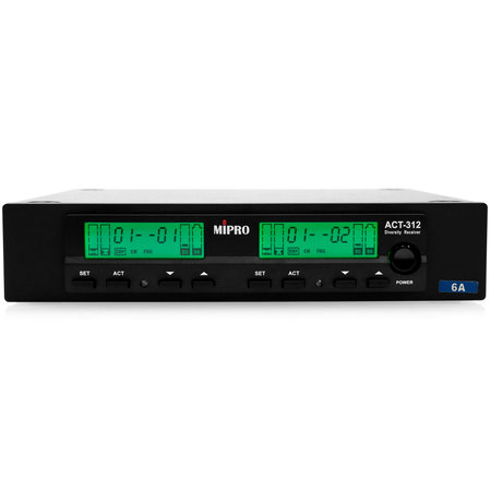 Image nº12 du produit ACT 312II + 2 ACT32H Mipro - kit double micro main sans fil avec récepteur 30mW