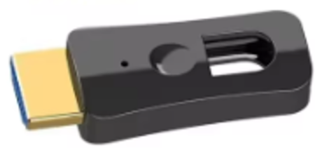 Image principale du produit Adaptateur micro hdmi vers HDMI pour cordon optique