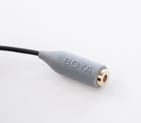 Image nº4 du produit BY-CIP2 Boya Adaptateur jack 3.5 TRS femelle vers jack 3.5 mm TRRS mâle