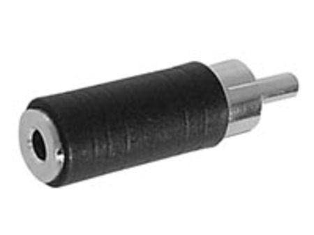 Image principale du produit Adaptateur Jack femelle 3.5mm mono vers RCA mâle