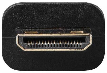 Image secondaire du produit Adaptateur Mini HDMI mâle vers HDMI femelle doré