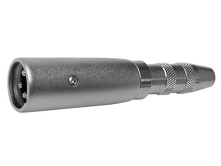 Image principale du produit adaptateur XLR 3 mâle vers Jack 6.35 femelle mono