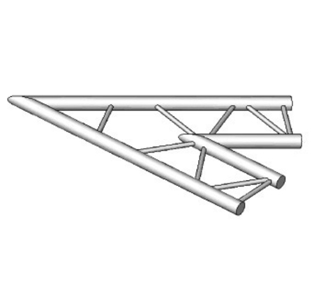 Image principale du produit Angle horizontal de structure échelle ASD AEX20, 45°