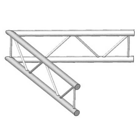 Image principale du produit Angle Vertical de structure échelle ASD AEX20V, 45°