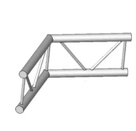 Image principale du produit Angle de structure Vertical échelle ASD AEX24V, 120°