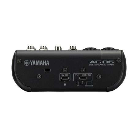Image nº3 du produit AG06 MK2 noire Yamaha console USB de streaming 6 canaux