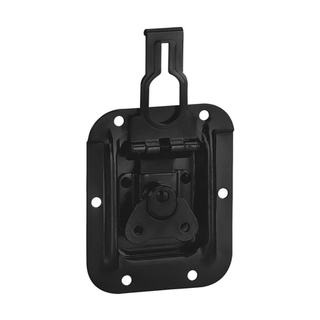 Image principale du produit Adam Hall Hardware 17343 BLK - Fermeture papillon petite à bride, cuvette 9 mm, noire