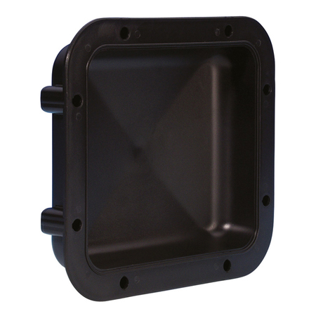 Image principale du produit Adam Hall Hardware 34030 - Cuvette Encastrable plastique noir