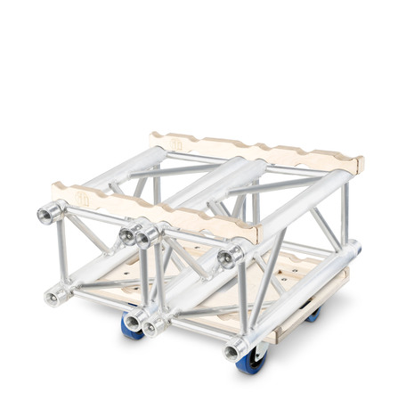 Image nº4 du produit Adam Hall Accessories EUROTRUSS ROLL BOARD 381044 - Panneau à roulettes EUROTRUSS avec 4 roulettes de 100 mm