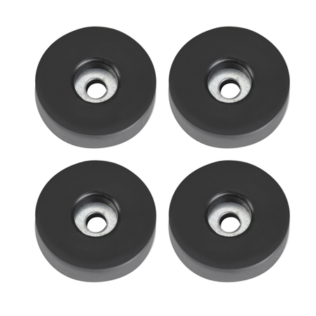 Image principale du produit Adam Hall Hardware 4906 M4 AH - Lot de 4 pied caoutchouc 38 x 10 mm