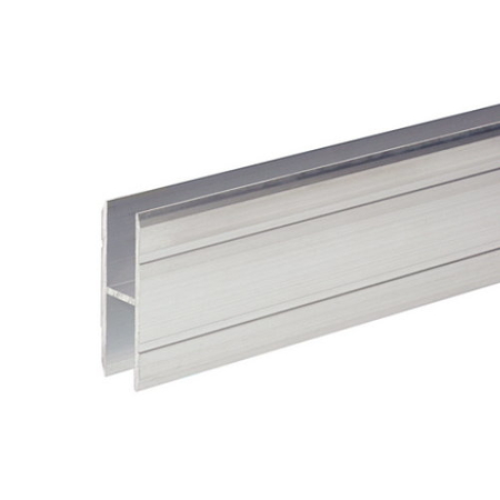 Image principale du produit Adam Hall Hardware 6127 - Profilé aluminium en H pour Jonction de Panneaux matériau 10 mm, prix au mètre