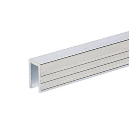 Image principale du produit Adam Hall Hardware 6200 - Profilé aluminium de Recouvrement pour Parois Séparatrices pour matériau 7 mm, prix au mètre