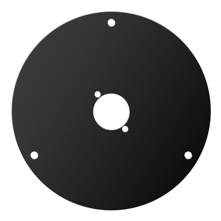 Image principale du produit Plaque avant pour enrouleur de câble 70224 avec 1 perçage à format D