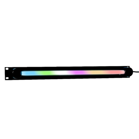 Image principale du produit Éclairage de Rack 19 à LED caméléon (6 couleurs) 1 U Adam Hall