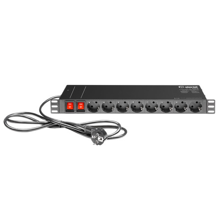 Image principale du produit Adam Hall 874716 - Multiprise secteur 16 prises rackable 19