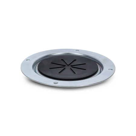Image nº3 du produit Adam Hall Hardware 87973 - Sortie de câble ronde dans coque encastrable