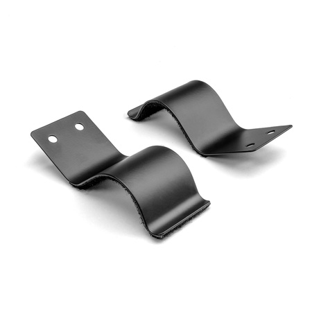 Image nº3 du produit Adam Hall Hardware 87999 - 2 x pinces de fixation noires 95 x 40 mm pour tubes, pieds, etc.