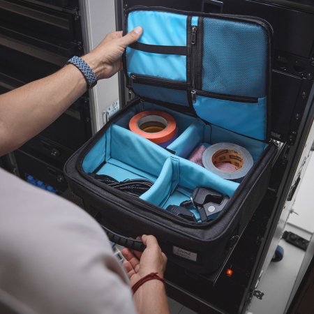 Image nº18 du produit ORGAFLEX® RACK BAG 03 - Sac d’organisation rembourré pour racks de 19″ (3U)