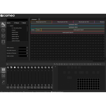 Image nº7 du produit Cameo DVC PRO - Interface USB vers DMX 1024 canaux avec accès Wi-Fi et logiciel de commande