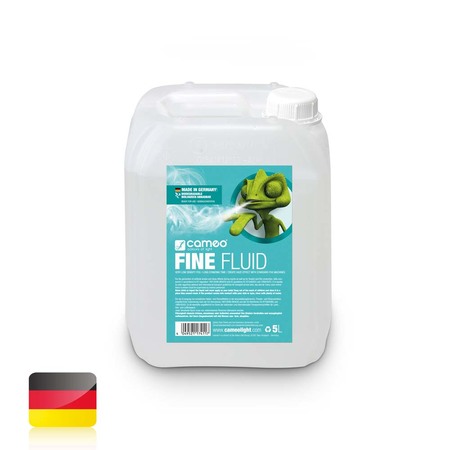 Image principale du produit Cameo FINE FLUID 5L - Liquide pour machines à fumée à effet de brouillard de densité très fine et très longue tenue 5 l