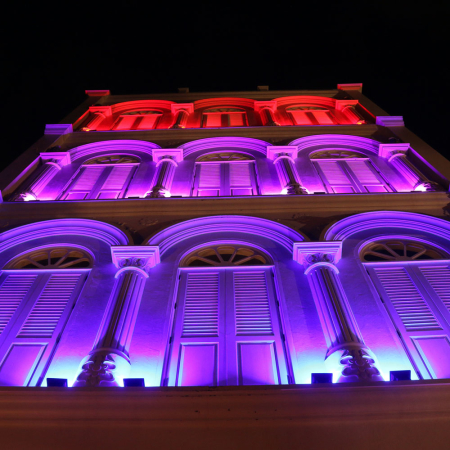 Image nº10 du produit Cameo FLAT PRO FLOOD 600 IP65 - Projecteur extérieur avec 9 LEDs « 6 en 1 » RGBWA+UV 12 W