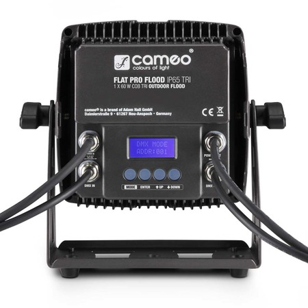 Image nº6 du produit Cameo FLAT PRO FLOOD IP65 TRI Projecteur Extérieur avec LED COB tricolore 60 W boîtier noir