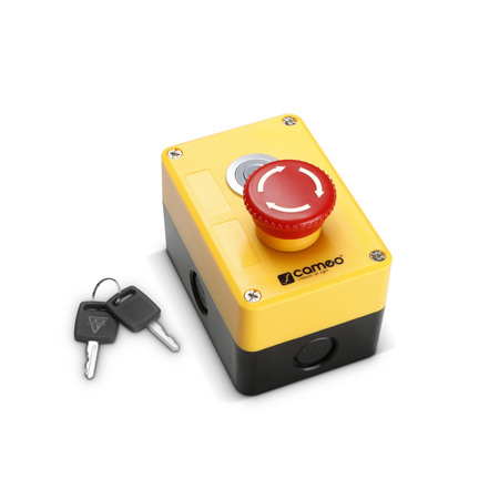 Image principale du produit Cameo EKS XLR - Emergency Stop Switch with Key Control