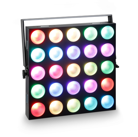 Image principale du produit Cameo MATRIX PANEL 10 W RGB - 5 x 5 RGB LED Matrix Panel with Single Pixel Control