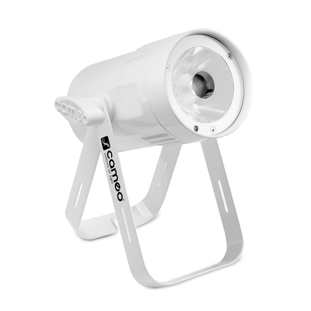 Image principale du produit Cameo Q-Spot 15 W WH - Spot compact avec LED blanc chaud 15 W boîtier blanc