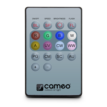 Image principale du produit Cameo Q-SPOT REMOTE 2 - ITélécommande infrarouge pour Q-SPOTS (V2)