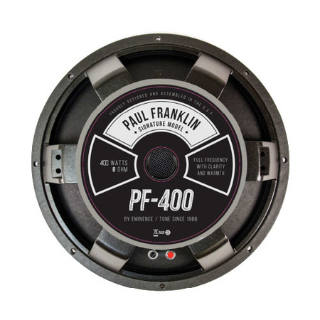 Image principale du produit Eminence SPF 400 A - 8 Ohms Paul Franklin Loudspeaker Chassis