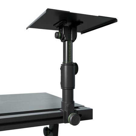 Image nº20 du produit Gravity FDJT 01 Stand table pour studio ou DJ avec support pour enceintes et ordinateur portable