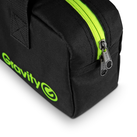 Image nº11 du produit Gravity SA BELT 1 B SET 1 - 4 bandes guide foule rétractable pour montage sur pied micro, avec housse de rangement