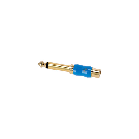 Image nº3 du produit Adaptateur BLU LINE - RCA Femelle x Jack 6.35 mono TS pour entrée Ligne