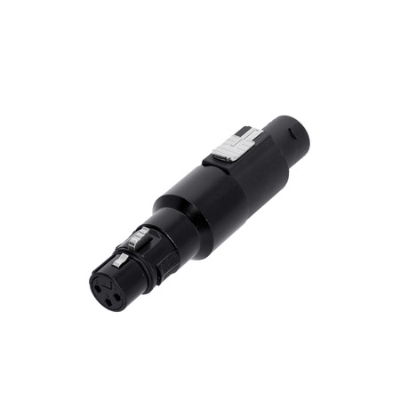 Image principale du produit Adam Hall Connectors 4 STAR A XF3 SF4 - Adaptateur XLR femelle vers Speakon 4 pôles