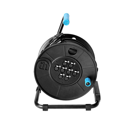 Image secondaire du produit Câble multipaire sur touret 8 XLR mâle vers femelle longueur 15m