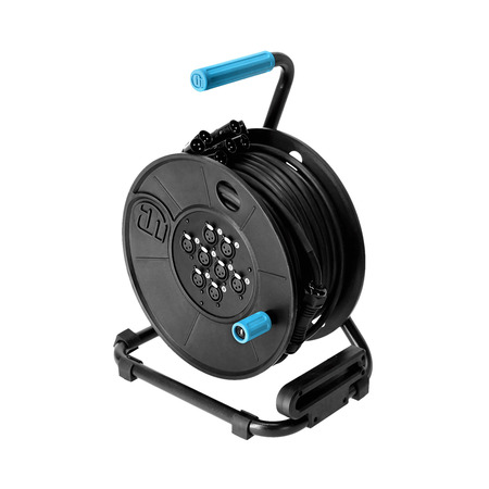 Image nº3 du produit Câble multipaire sur touret 8 XLR mâle vers femelle longueur 15m