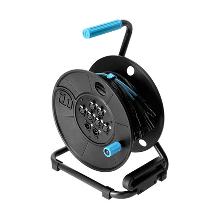 Image nº3 du produit Câble multipaire sur touret 6 voies 2 retour XLR longueur 30m