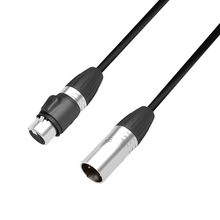 Image principale du produit cable DMX 110ohms XLR 5 broches male Femelle IP65 50cm